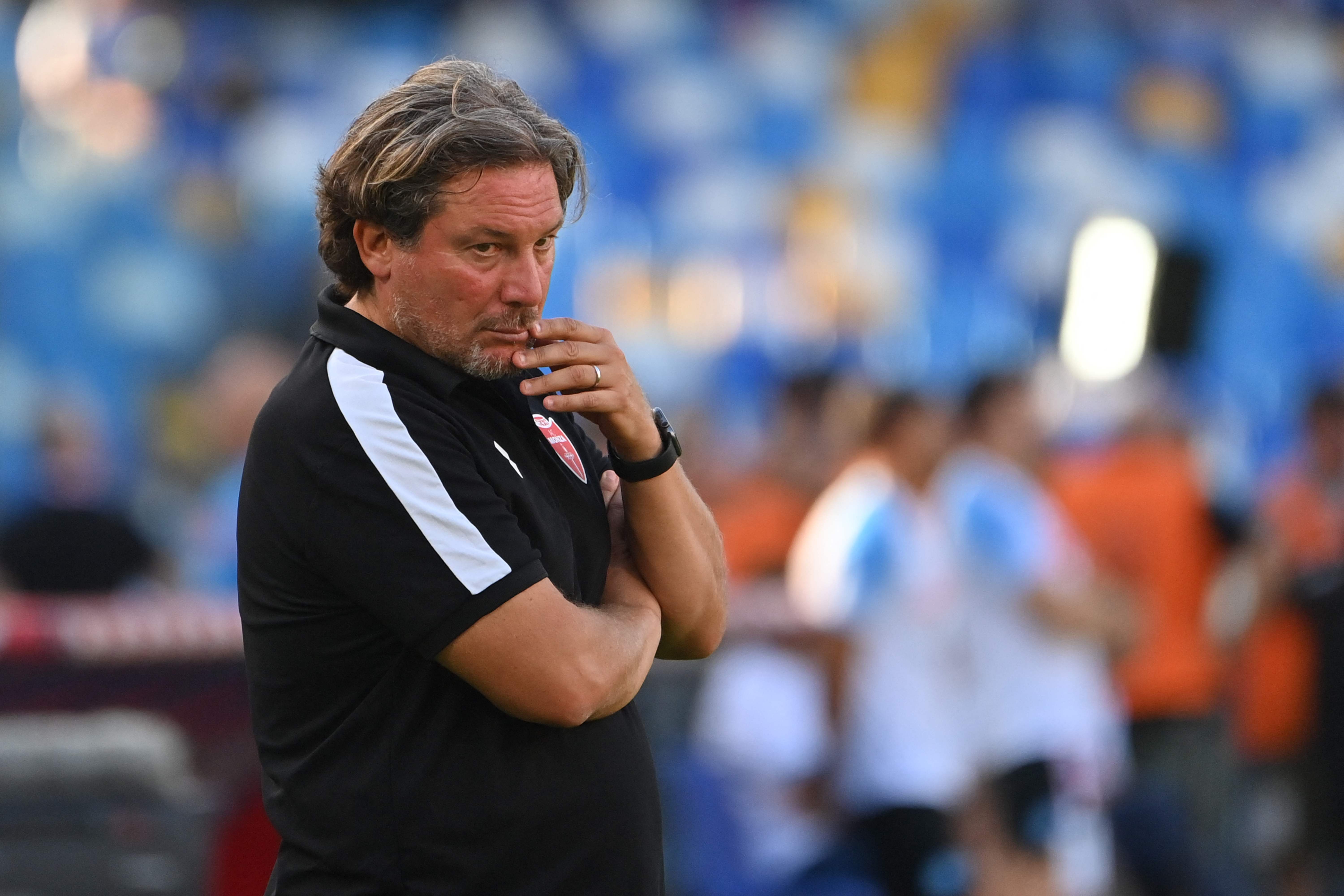 Pelatih yang sukses membawa Monza untuk pertama kalinya ke Liga Italia Seri A, Giovanni Stroppa.