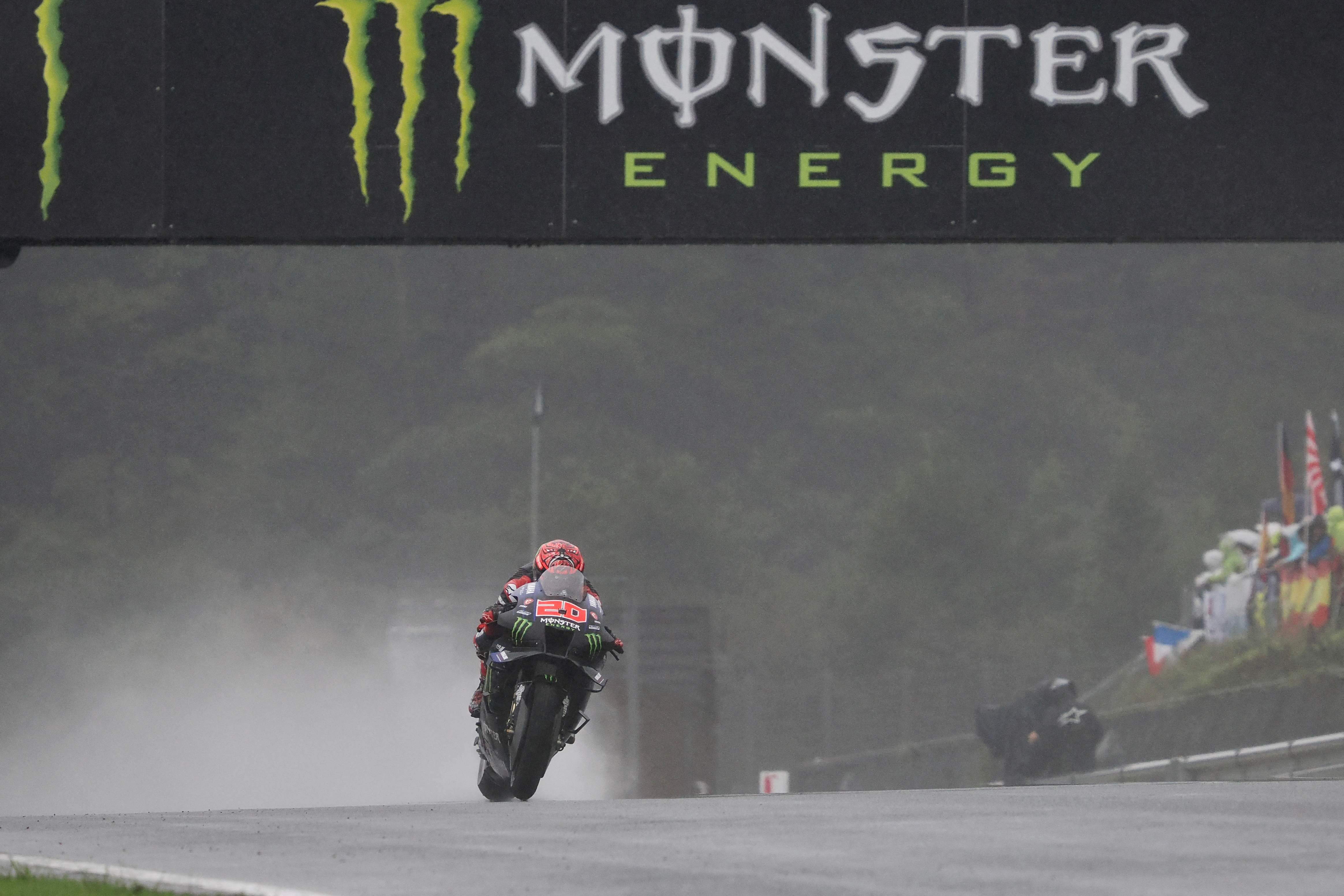 Pembalap Monster Energy Yamaha Fabio Quartararo.