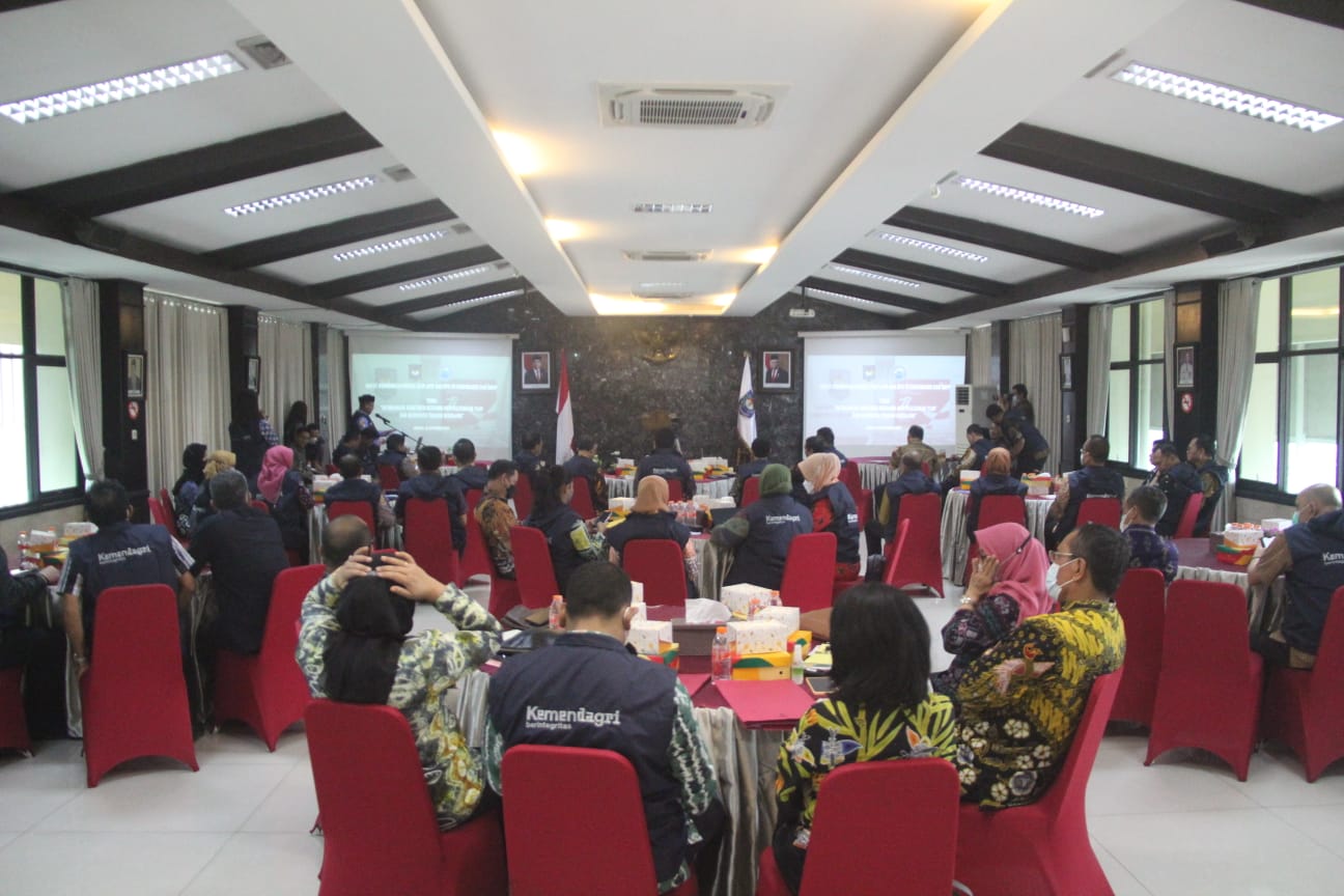 r Rapat Koodirnasi Tindak Lanjut Hasil Pemeriksaan APIP dan BPK-RI dilingkungan Kemendagri dan BNPP