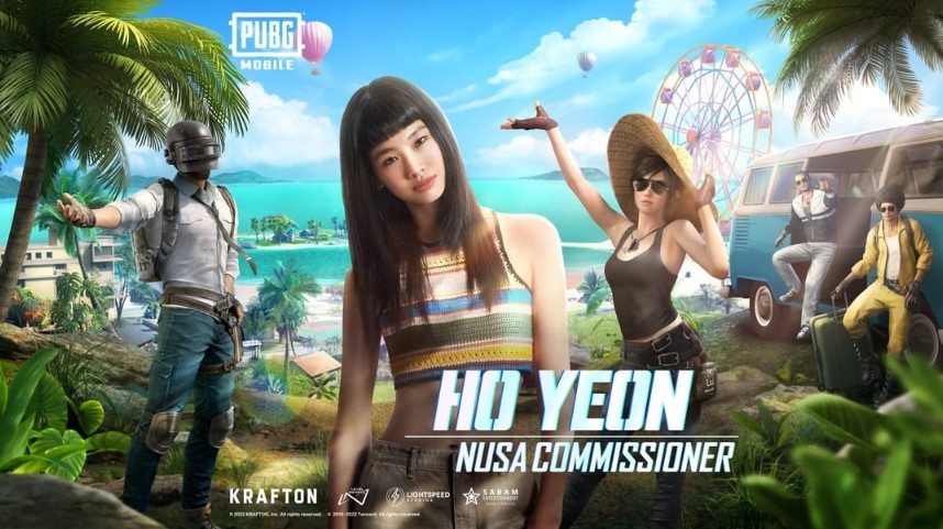 Penampilan karakter Jung Ho Yeon di gim PUBG Mobile