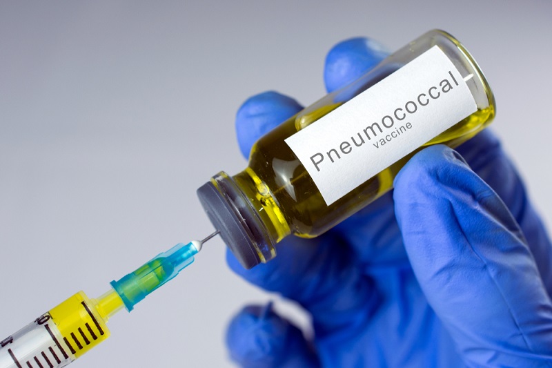 Vaksin pneumokokus atau pneumococcal conjugate vaccine (PCV).