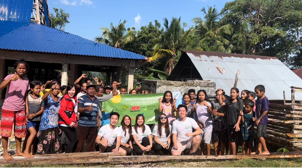 Kolaborasi penyediaan air bersih di Desa Karena Nduku, NTT