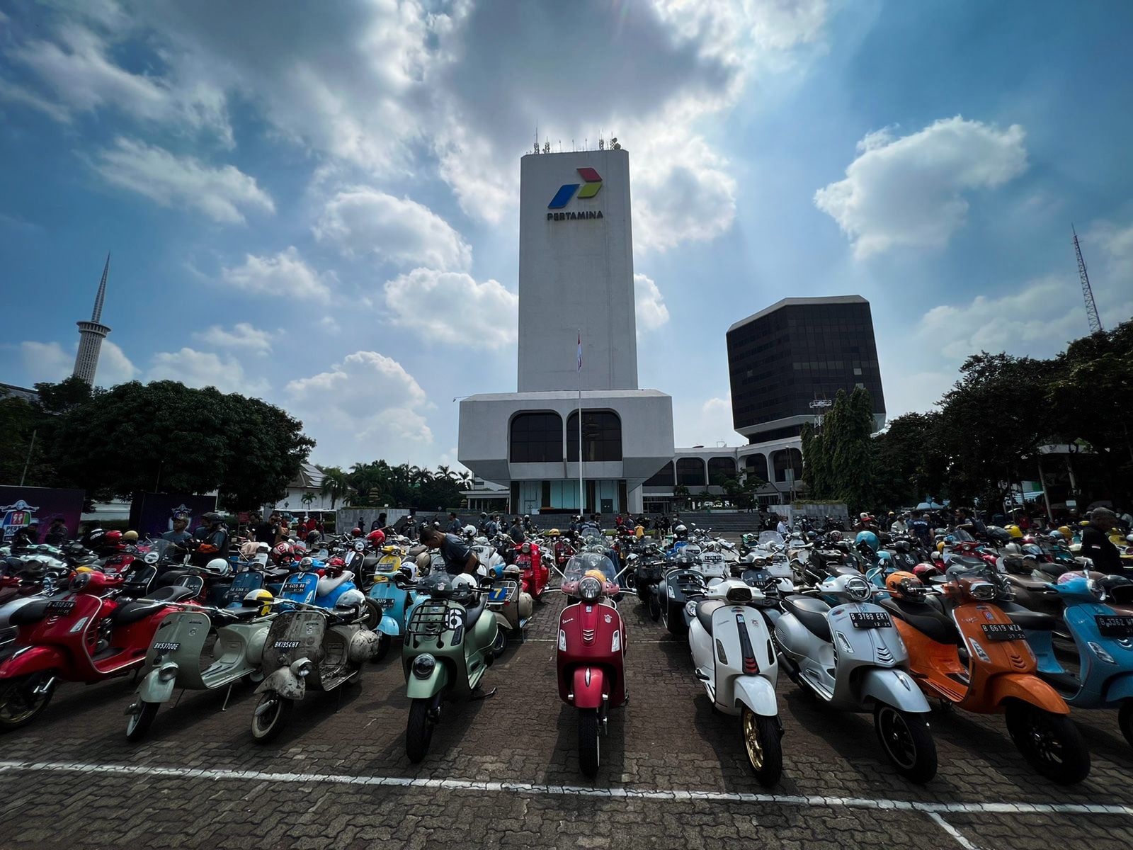 peresmian komunitas pengguna skuter PertaScooter