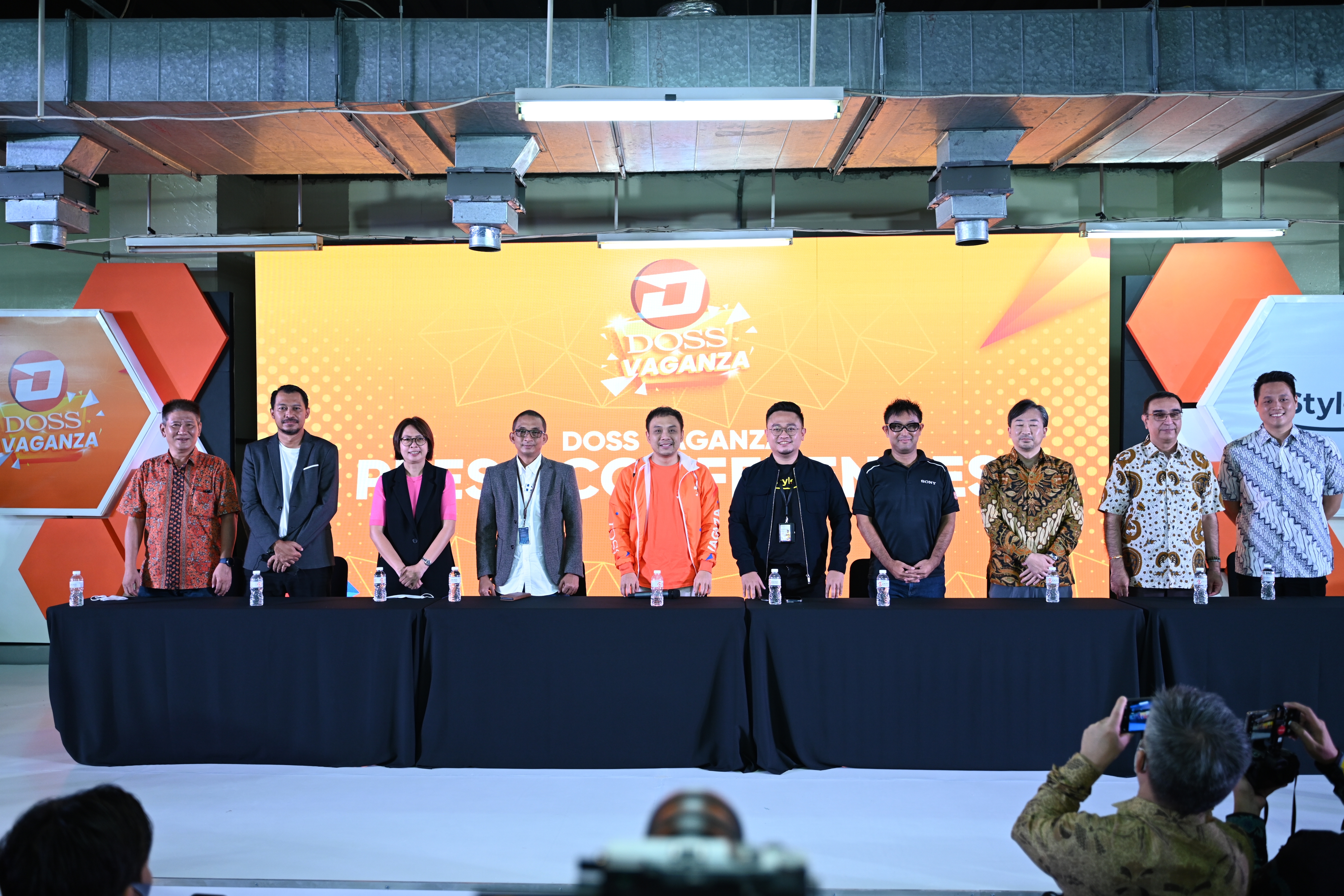 Konferensi pers Doss Vaganza 2022 di Jakarta, Rabu (28/9).