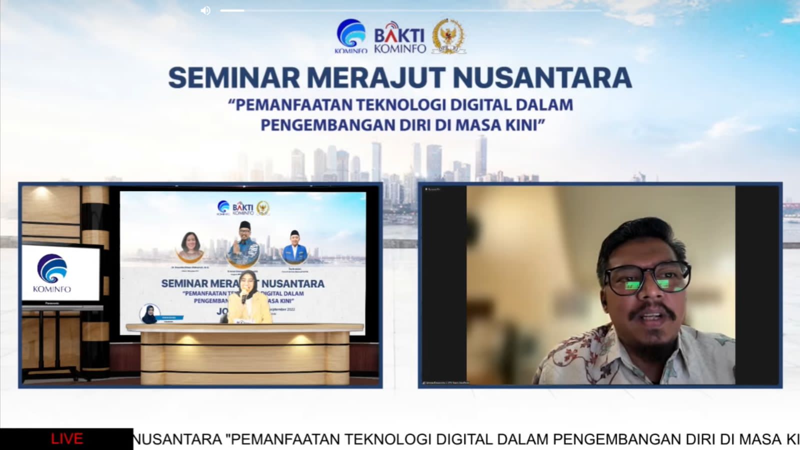 Bakti Kominfo gelar webinar 