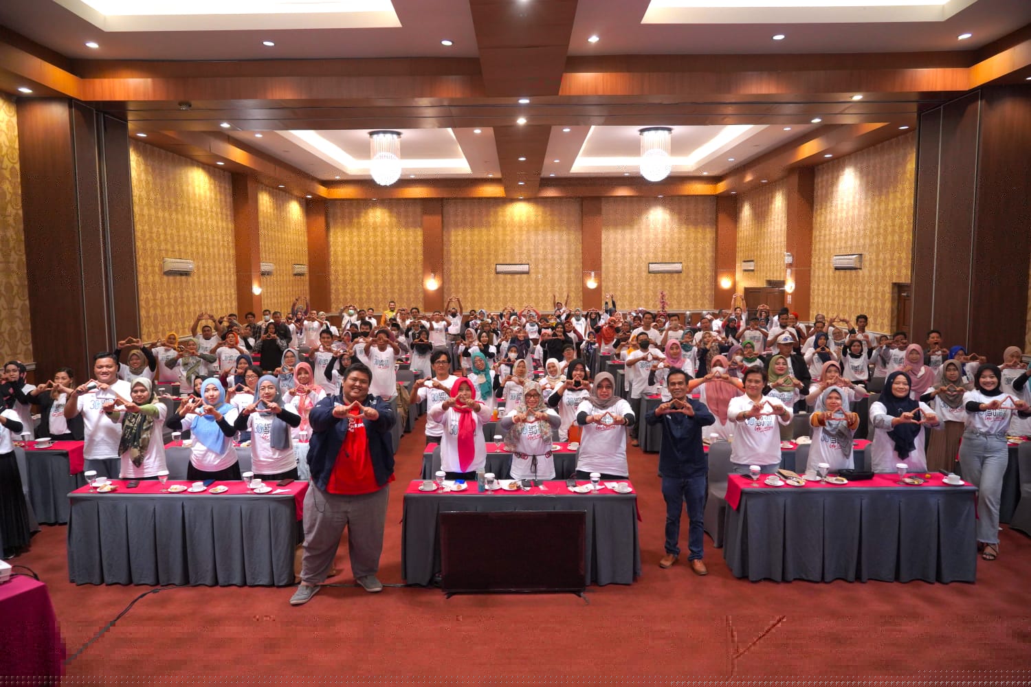 Para peserta pelatihan UMKM Go Digital yang digelar Rumah BUMN Rembang dan Kementerian BUMN