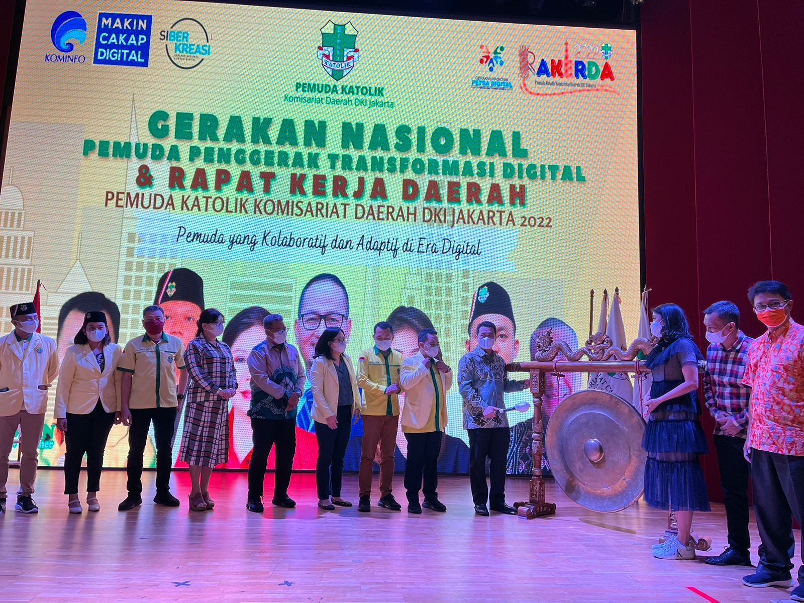 Rapat Kerja Daerah (Rakerda) Tahun 2022 di Perpustakaan Nasional Republik Indonesia, Jakarta, Senin (25/9)