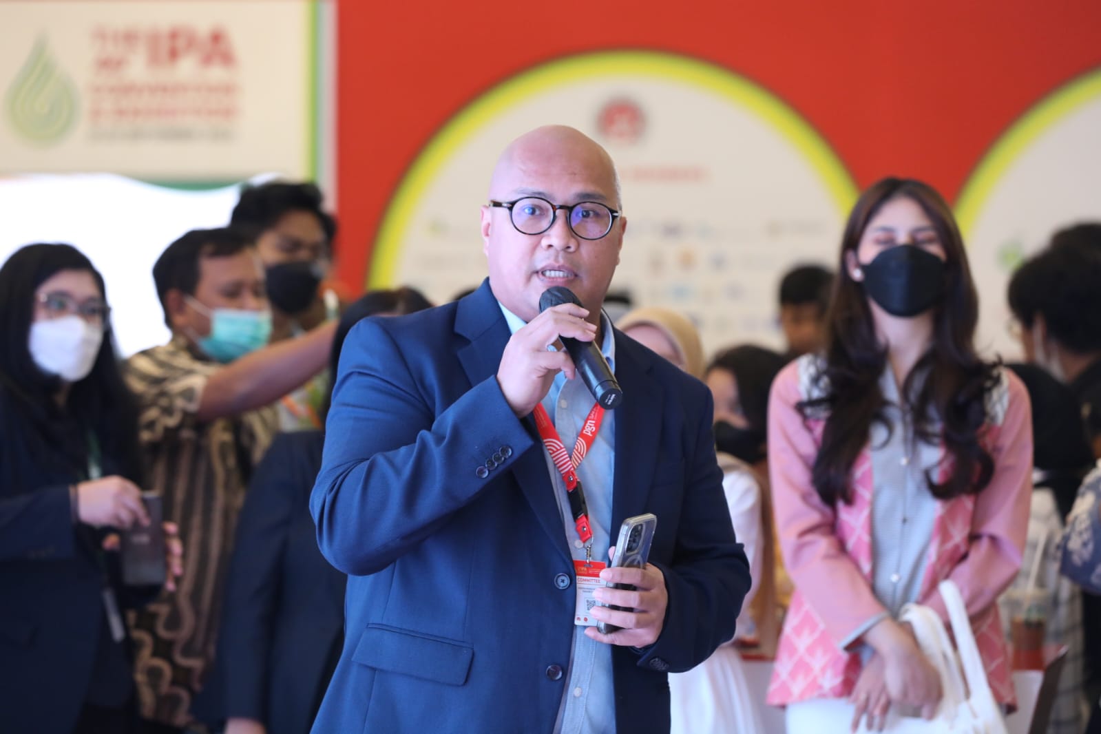 Senior Manager External Communication and Stakeholder Relation PHE Hermansyah Nasroen. 