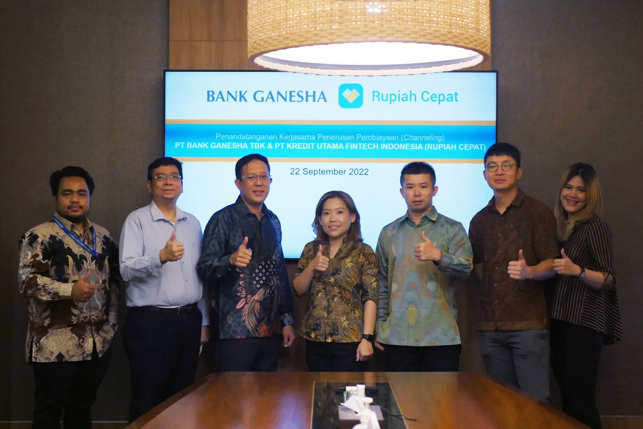 Kerja sama Bank Ganesha dengan Rupiah Cepat untuk tingkatkan inklusi keuangan