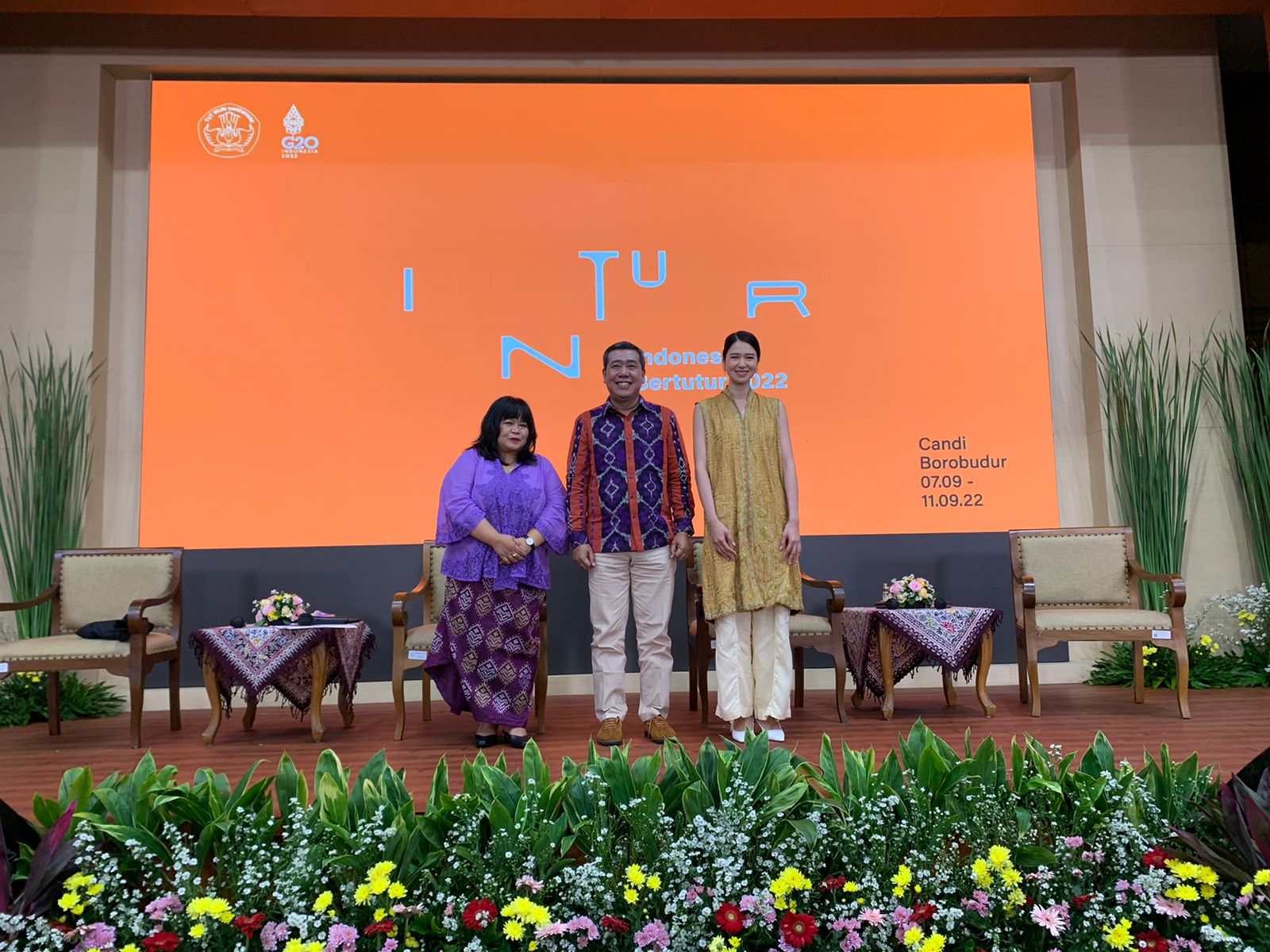 Ki-ka: Melati Suryodarmo, Ahmad Mahendra, dan ikon Indonesia Bertutur 2022 Laura Basuki. 