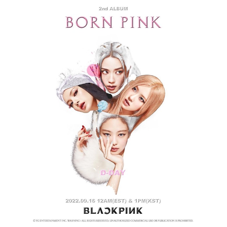 Kover album baru Blackpink, Born Pink