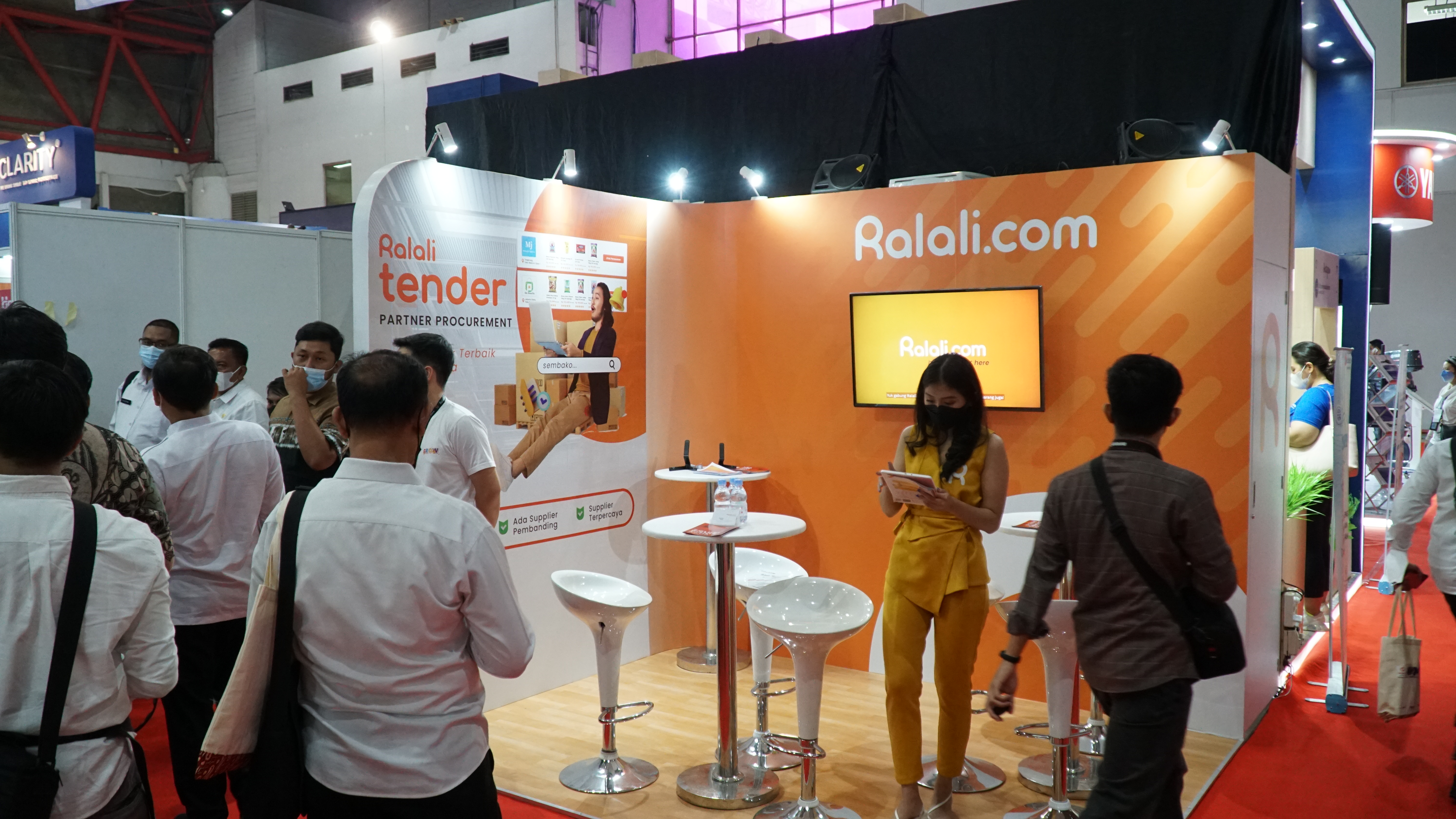 Booth Ralali di ajang Apkasi Procurement Network (APN) 2022