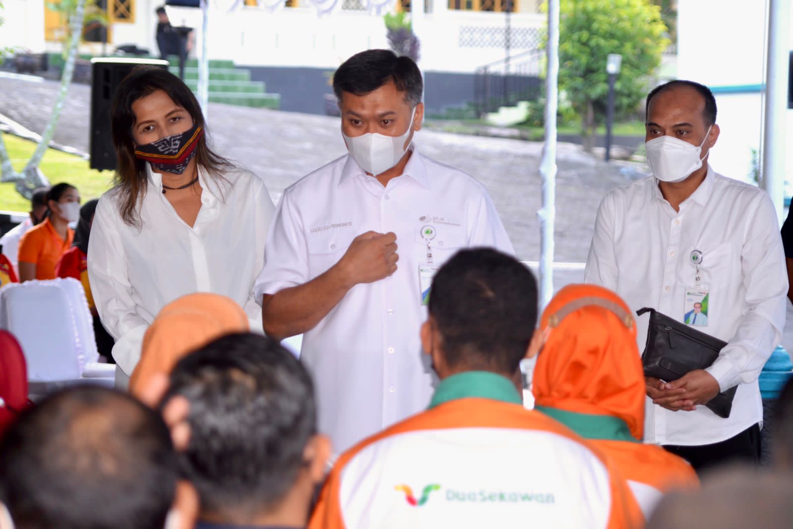 Pemberian BSU Tahun 2022 di Ternate, Maluku Utara