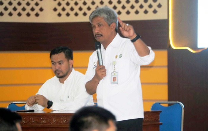 Direktur Polbangtan Malang,  Setya Budhi Udrayana dalam arahannya pada kelompok mahasiswa yang mengikuti PWMP YESS