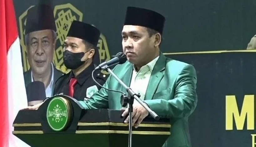 KetuaPWNU DKI Jakarta KH Samsul Maarif.