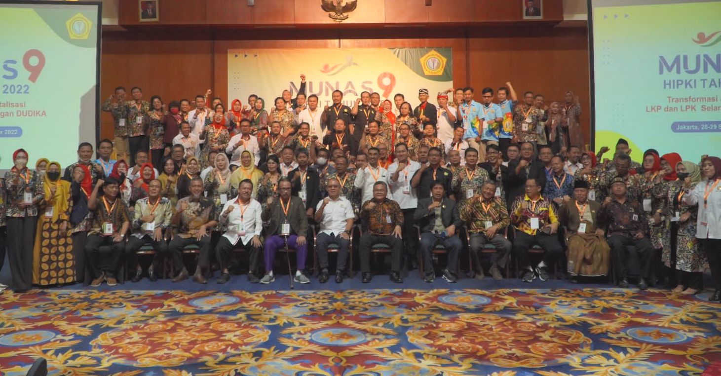 Para peserta munas HIPKI 2022.