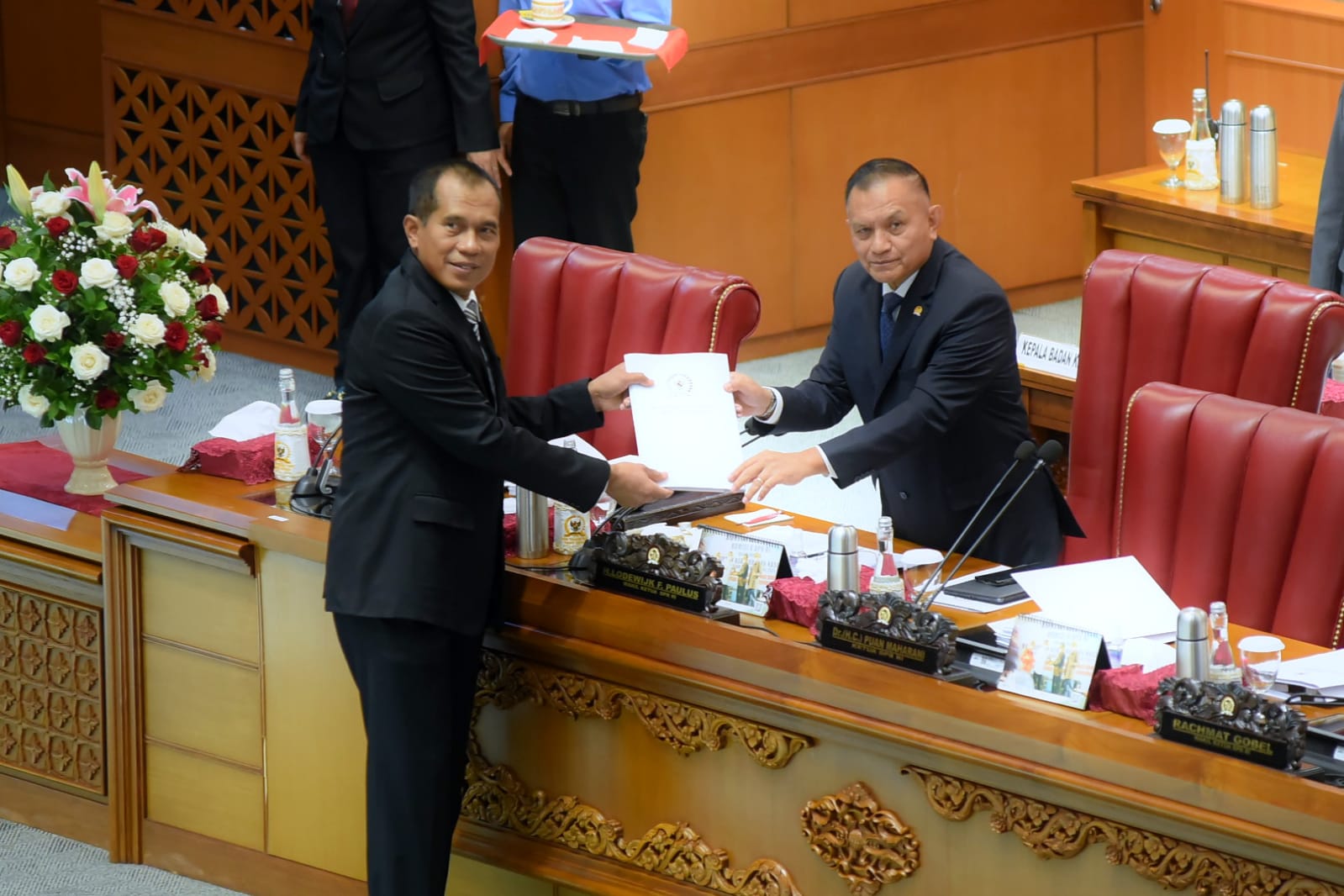 RUU PDP telah resmi disahkan menjadi UU dalam Rapat Paripurna DPR RI Masa Persidangan I Tahun Sidang 2022-2023 di Jakarta, Selasa (20/9).