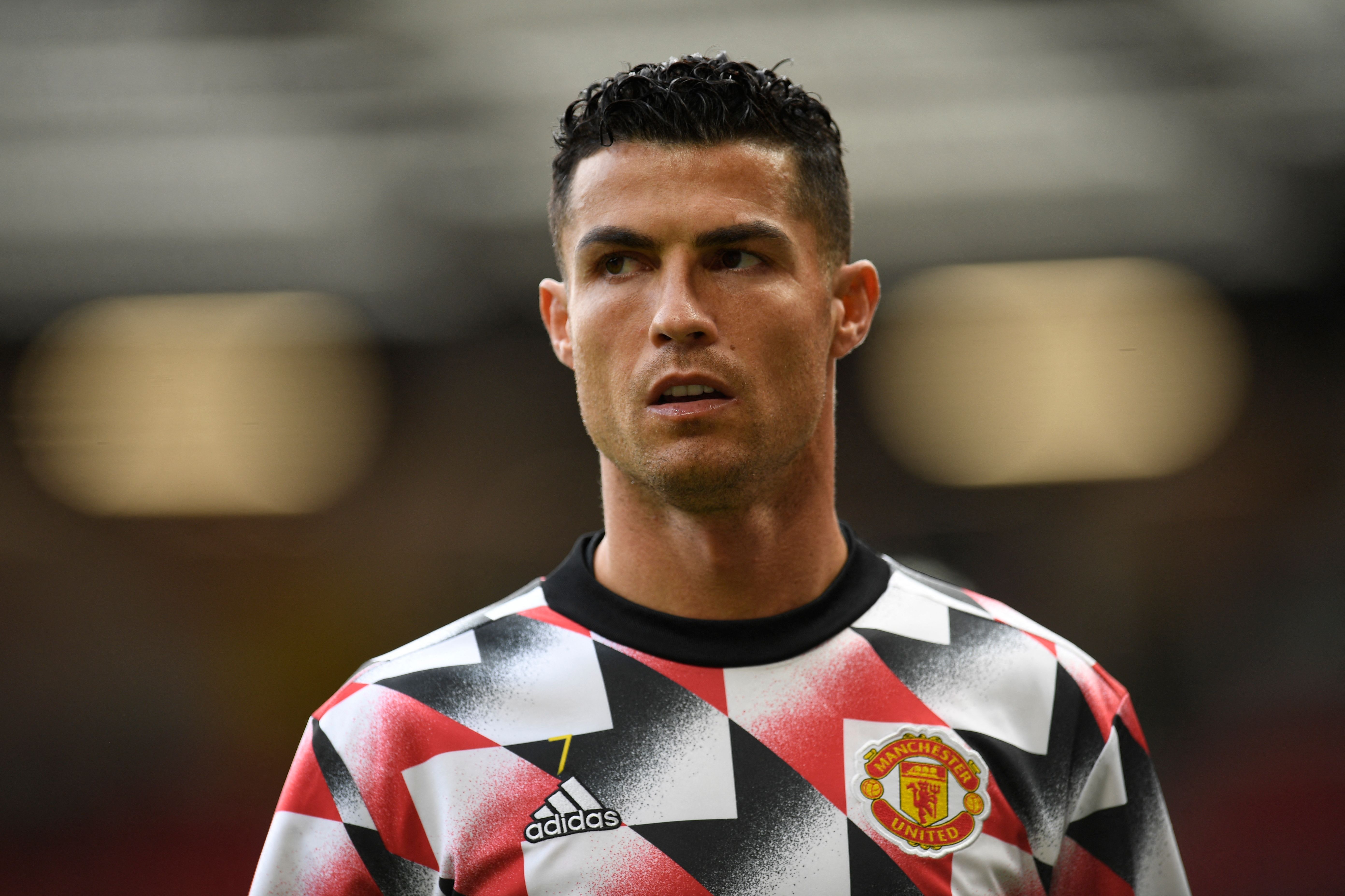 Striker Manchester United dan timnas Portugal Cristiano Ronaldo