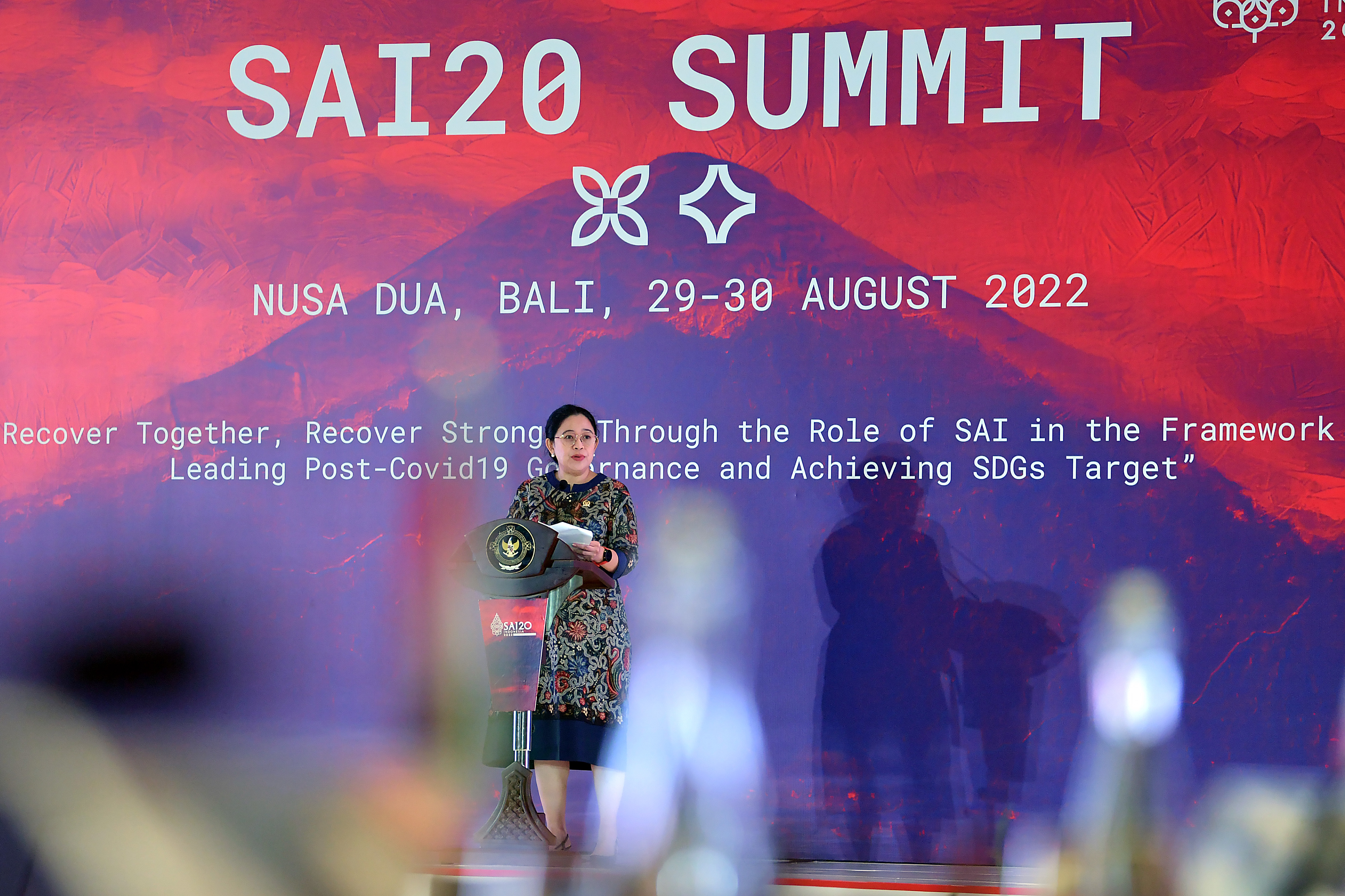 Ketua Dewan Perwakilan Rakyat (DPR) Puan Maharani