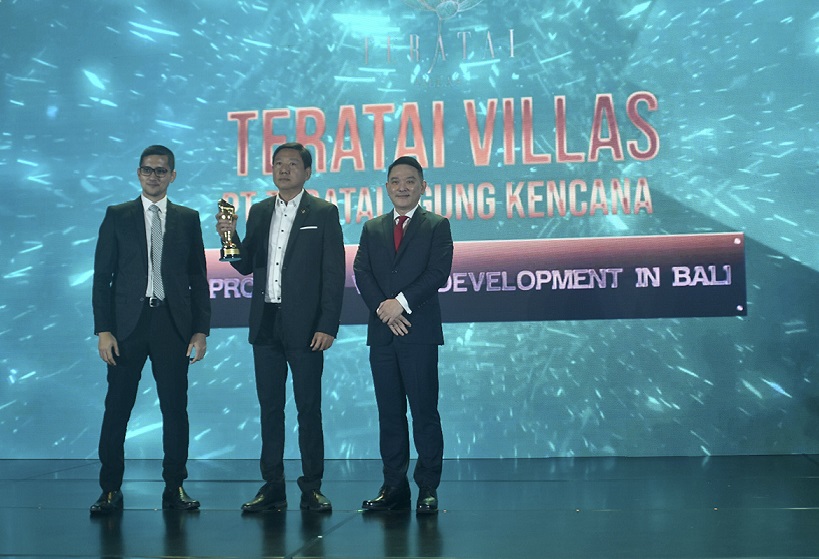 Proyek Teratai Group, Teratai Villas mendapat apresiasi sebagai The Promising Villa Development in Bali.