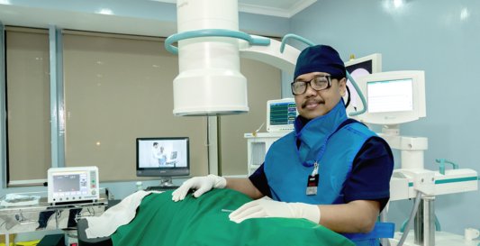 Dokter spesialis anestesi, dr. Ketut Ngurah Gunapriya, SpAn, KIC. 