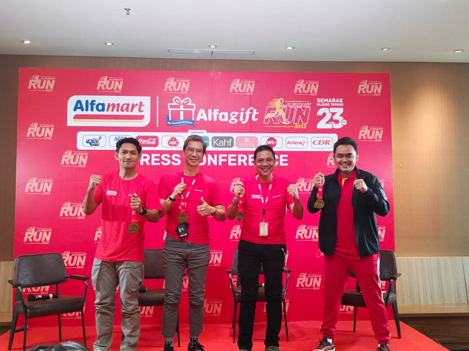 Alfamart Run 2022 akan berlangsung pada Minggu (23/10). 