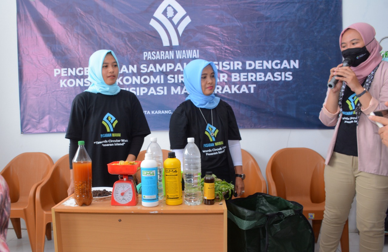 YABB bersama tiga changemakers dari CCE meluncurkan proyek percontohan pengelolaan sampah bertajuk Pasaran Wawai.