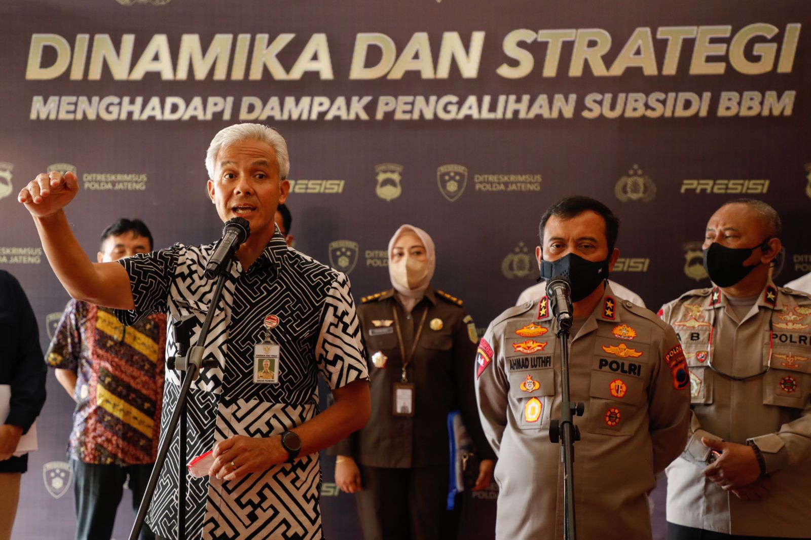 Gubernur Jawa Tengah Ganjar Pranowo