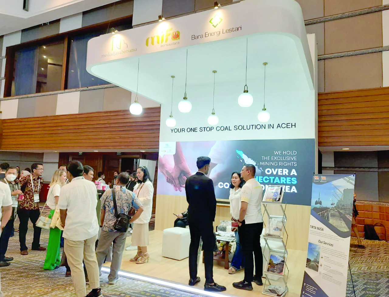 Coaltrans Asia. Ajang yang digelar pada 19-20 September di Bali International Convention Center (BICC), Nusa Dua, Bali.