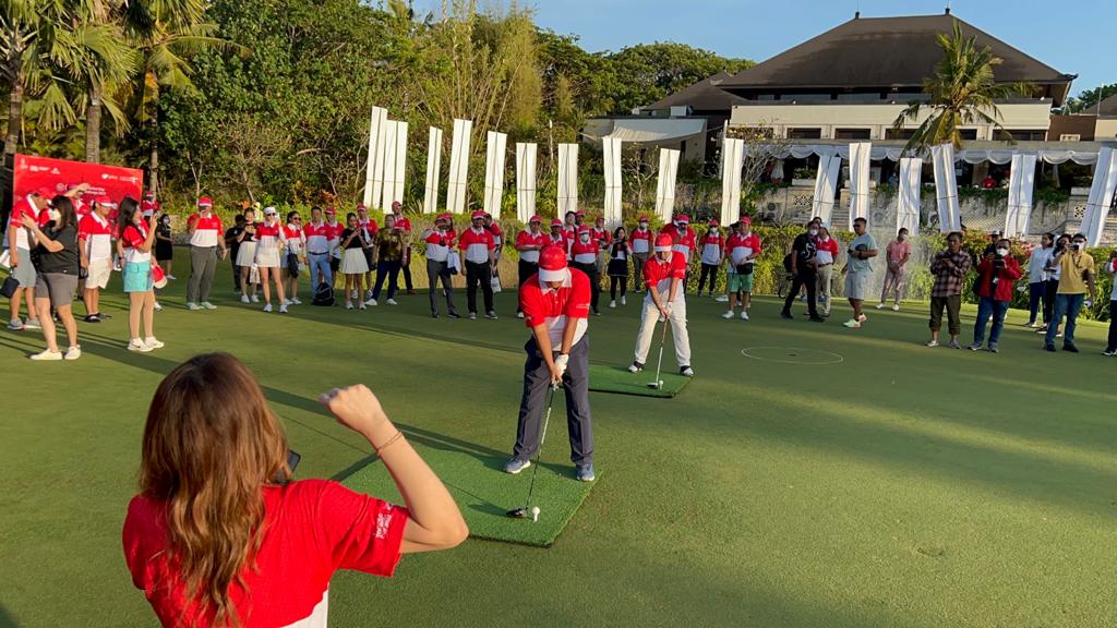 120 pegolf terdaftar mengikuti World Tourism Day Golf Challenge 2022 yang terdiri dari Kementerian/Lembaga negara, perusahaan, perbankan.