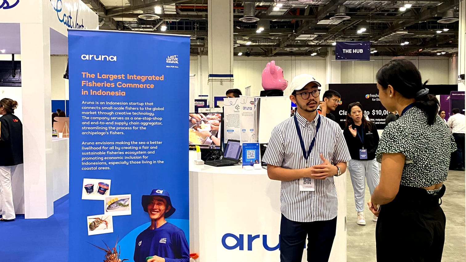 Startup Indonesia, Aruna, diundang untuk menghadiri Tech in Asia Conference 2022 di Singapura oleh East Ventures.  