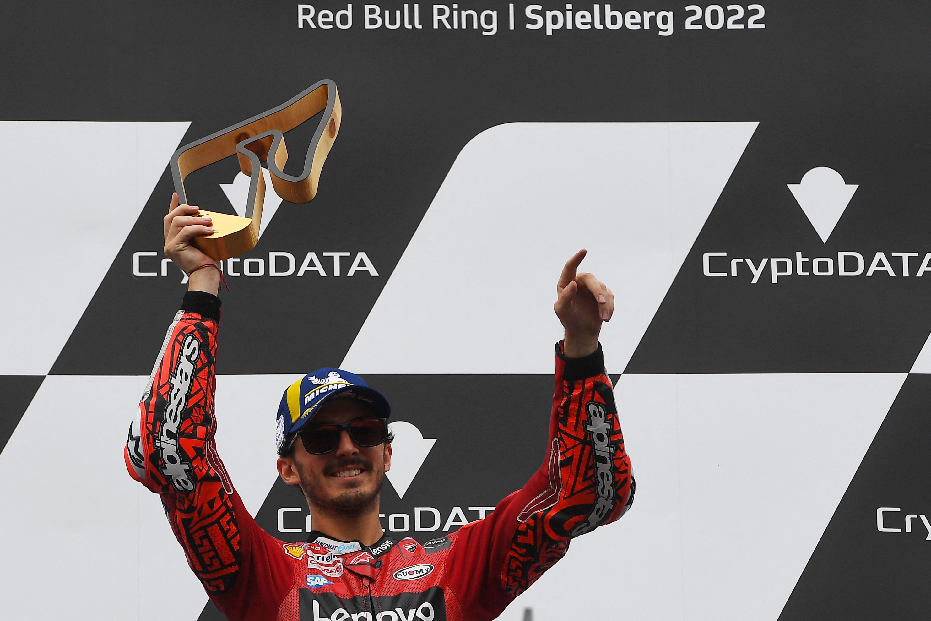 Pembalap Ducati Francesco Bagnaia