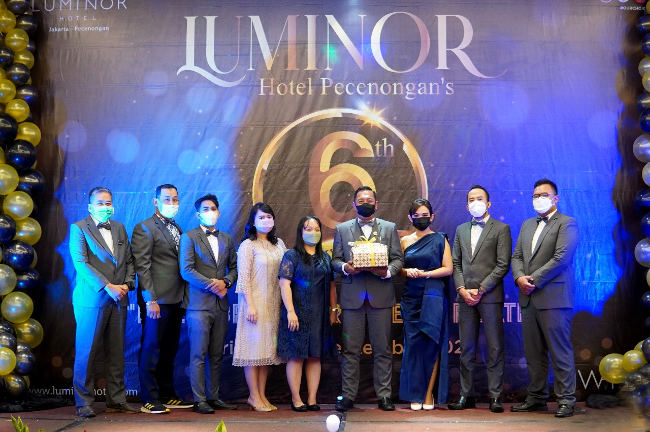  Luminor Hotel Pecenongan merayakan peringatan HUT ke-6. 