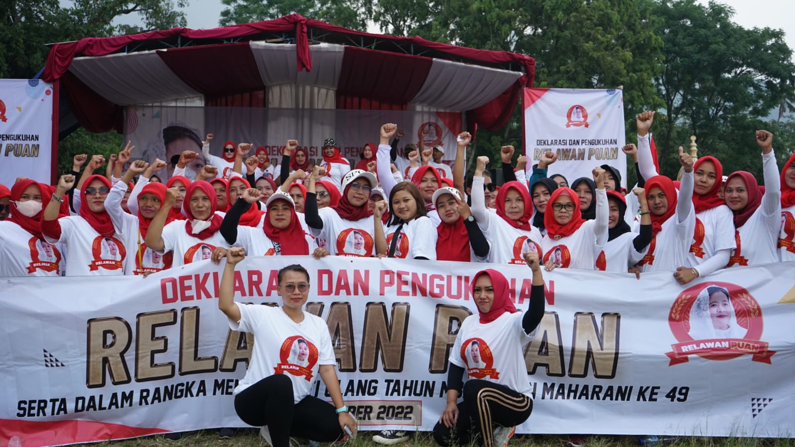 Ibu-ibu di Pemalan menyatakan dukungan mereka untuk Puan Maharani