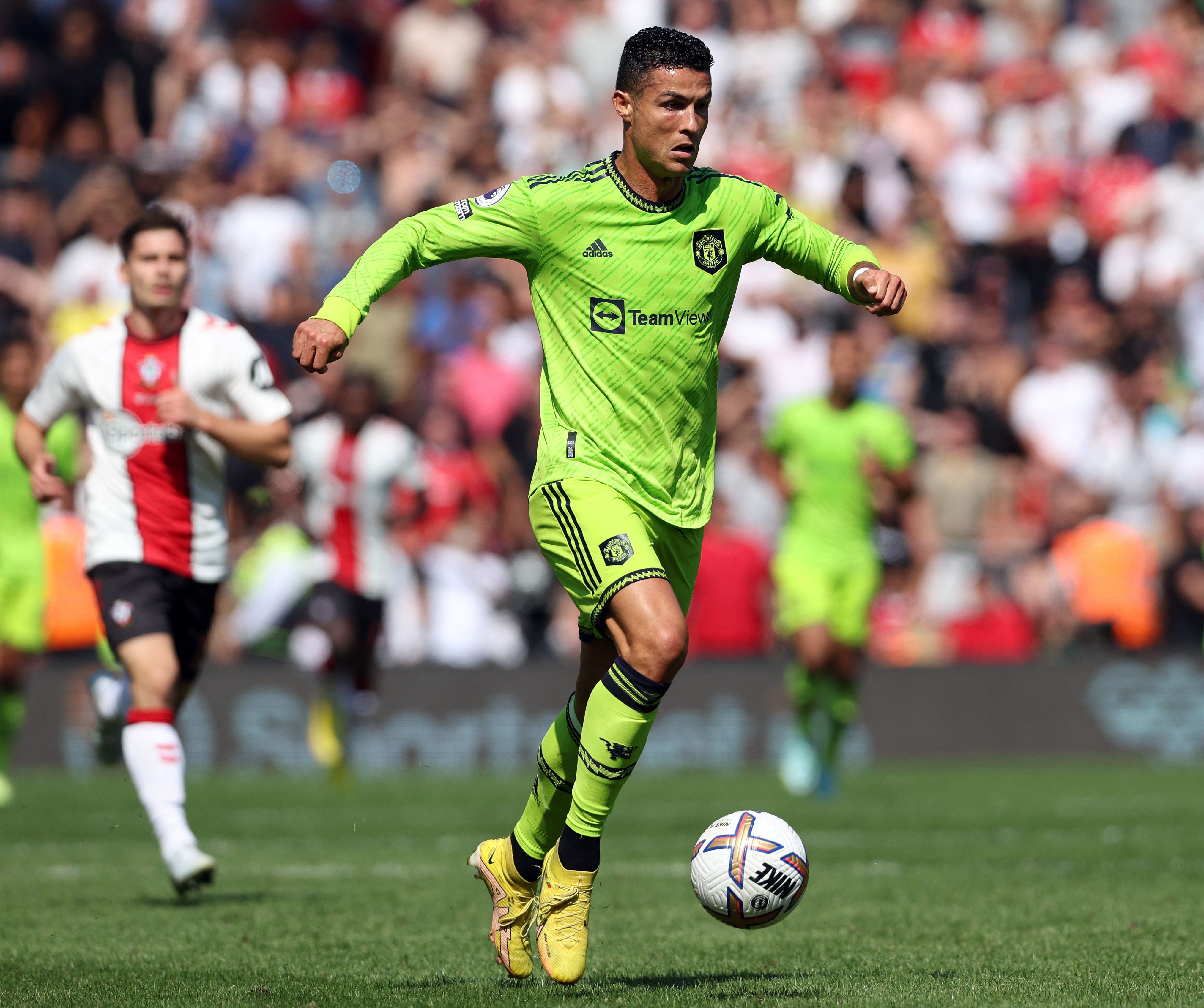 Penyerang Manchester United Cristiano Ronaldo