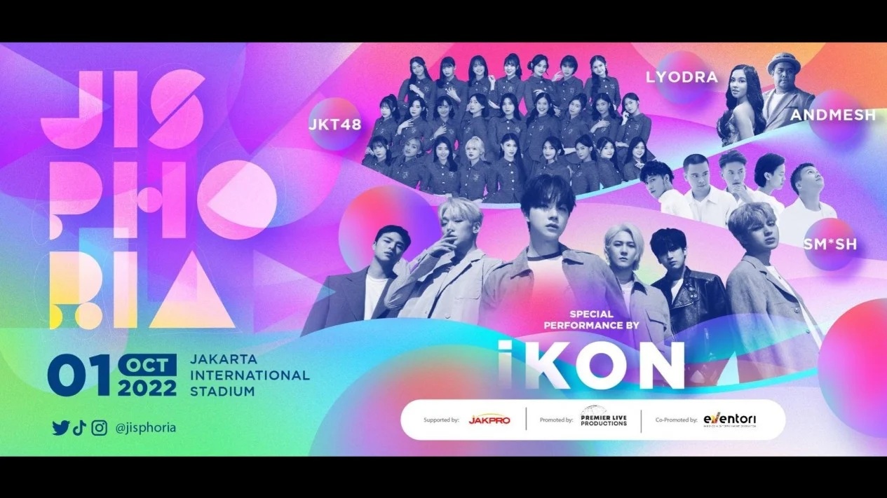 JISPHORIA, Festival Musik Internasional Perdana, di Jakarta International Stadium