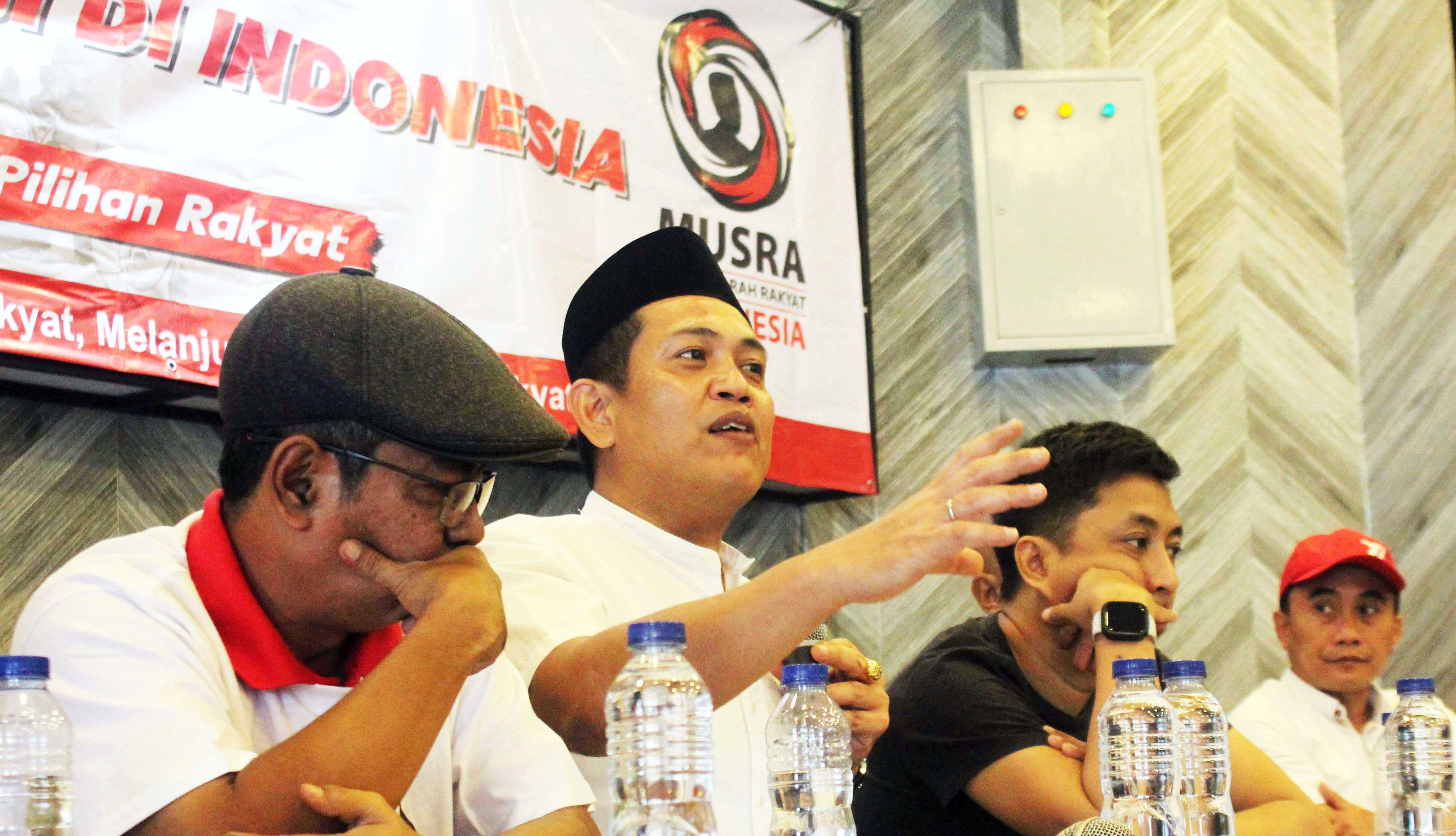 Ketua Panitia Nasional Musyawarah Rakyat (Musra) Indonesia, Panel Barus.