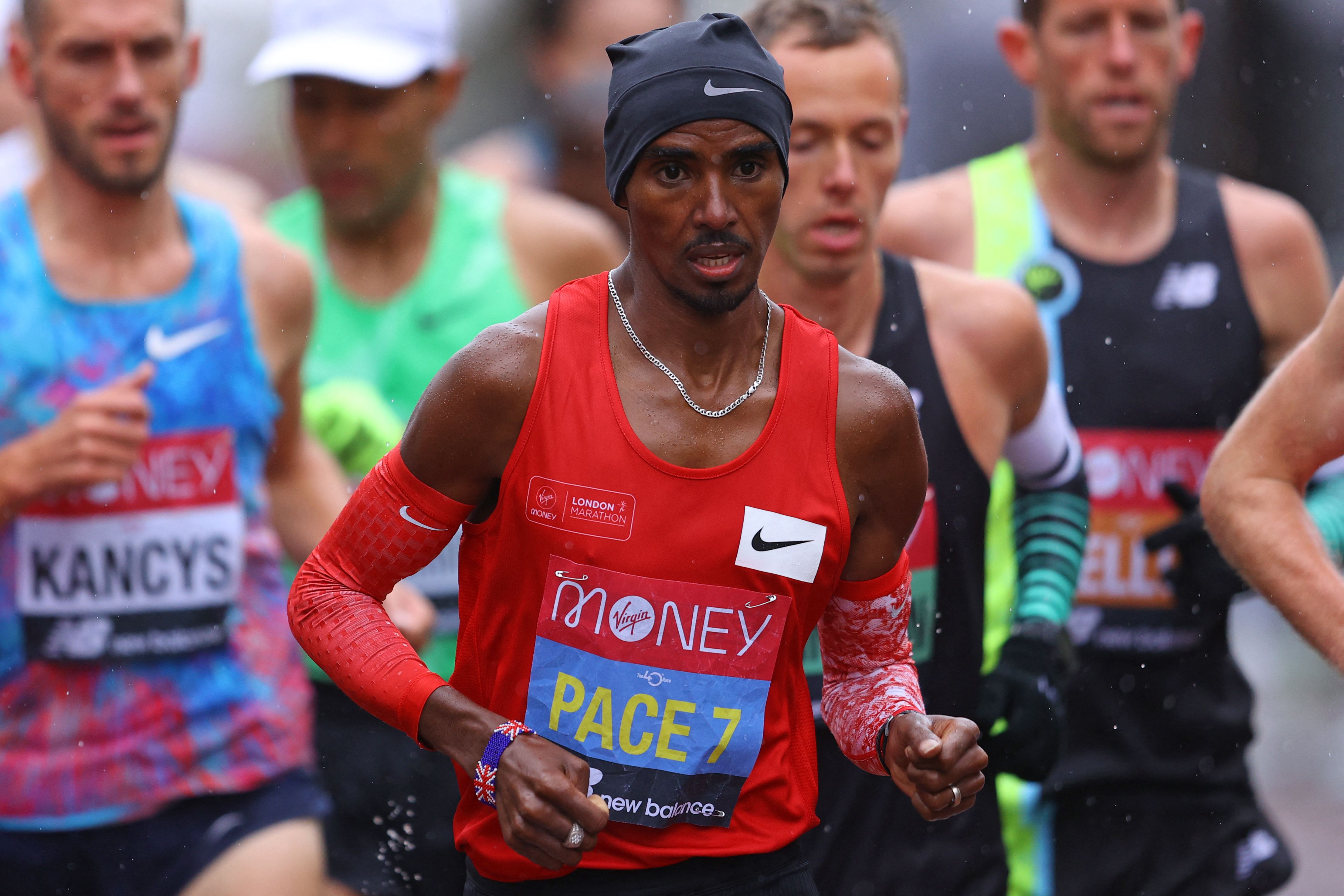 Pelari Inggris Mo Farah