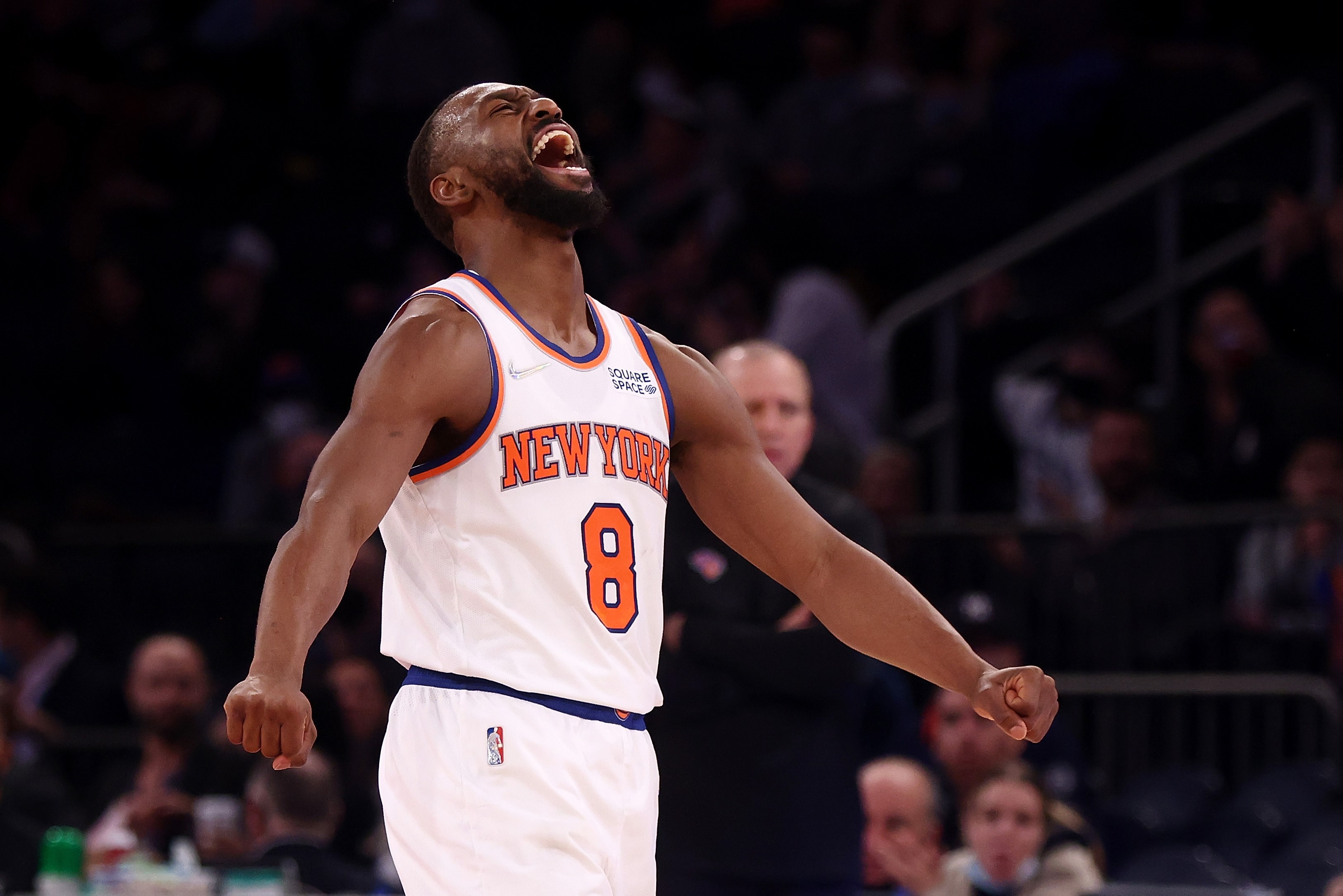 Kemba Walker kala berseragam New York Knciks