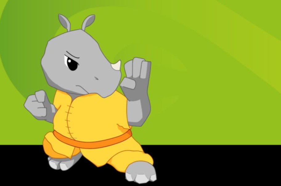 Maskot Kejuaraan Dunia Wushu Junior