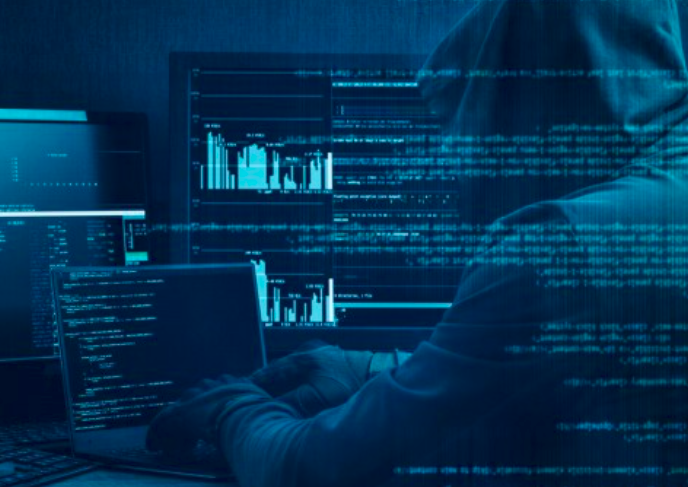 Ilustrasi peretasan (hacker).