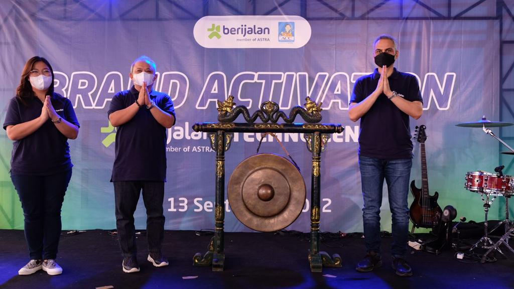 Peresmian Kantor Berijalan Techno Center yang berlokasi di Papringan, Caturtunggal, Depok, Sleman, Yogyakarta.