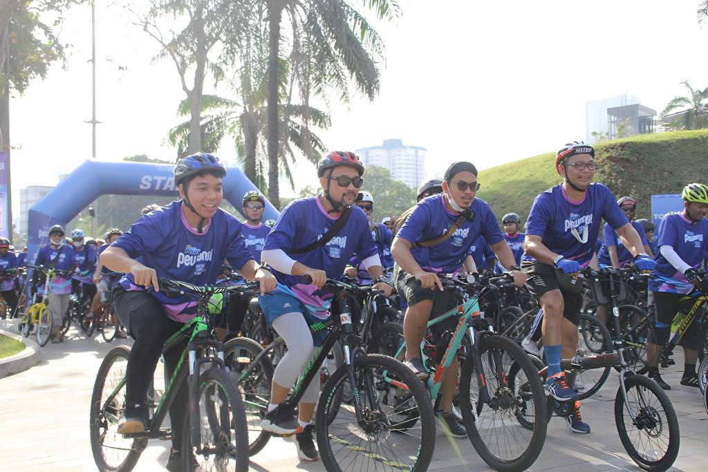 Ilustrasi. Masyarakat kini mulai gemar berolahraga.