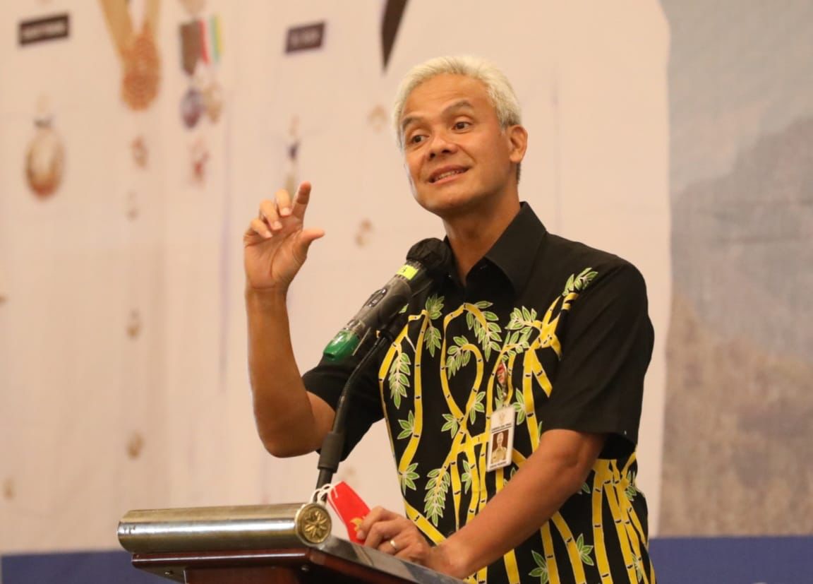 Gubernur Jawa Tengah Ganjar Pranowo 