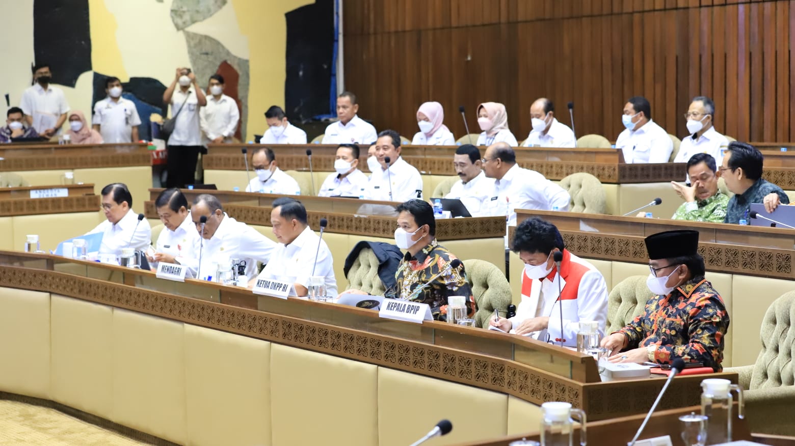 Rakat kerja BPIP  dengan Komisi II DPR RI