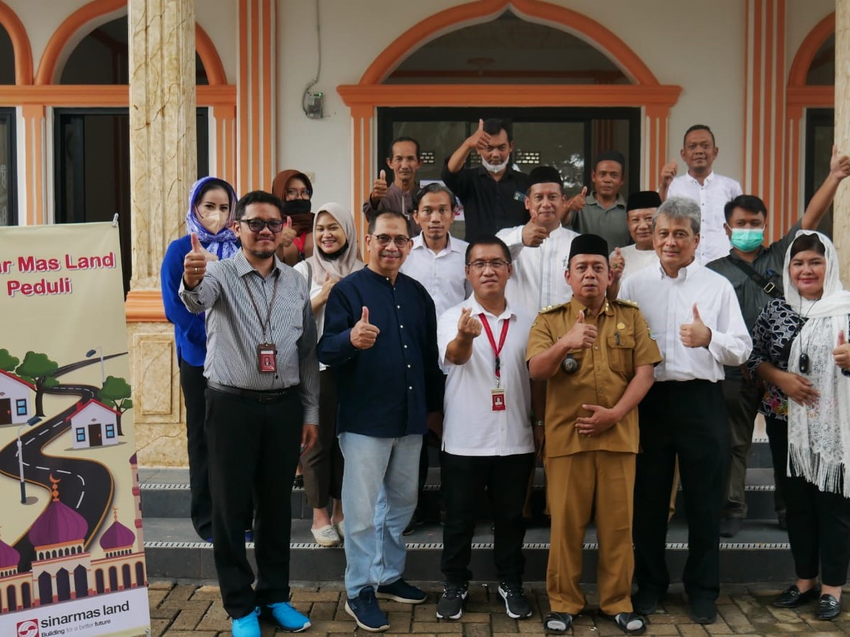 Program Bedah Rumah Ibadah dimulai dengan survei masjid dan musala di tiga desa yang terletak di Kecamatan Pagedangan, Kabupaten Tangerang.