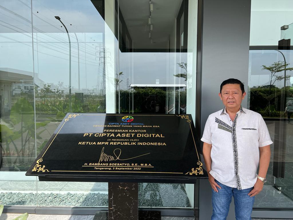 Direktur Utama PT. Cipta Aset Digital (CAD) Budi Sukandi.