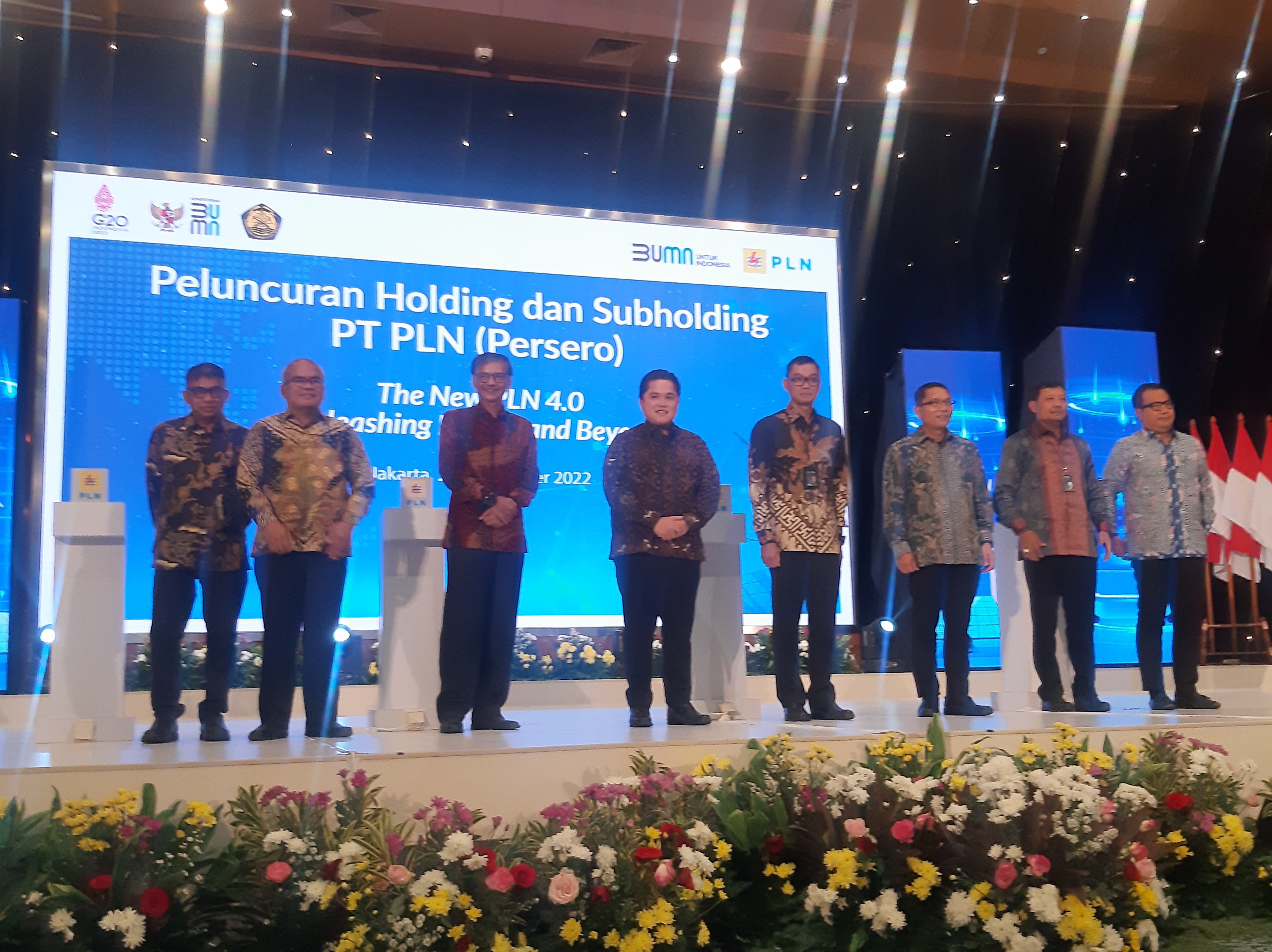 Holding dan Subholding PLN Resmi Dibentuk