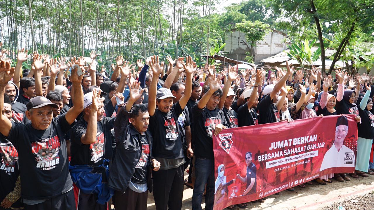 Aktivitas Sahabat Ganjar di Cianjur