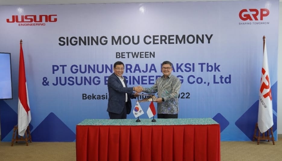 Penandatanganan MoU antara GRP dan Jusung